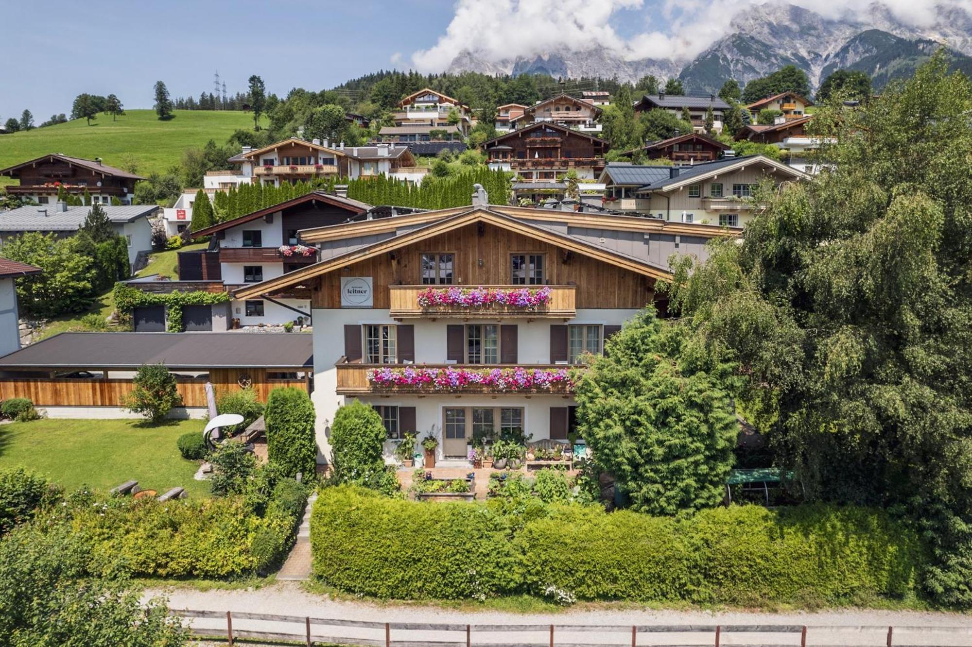Feriennest Leitner Daire Maria Alm am Steinernen Meer Dış mekan fotoğraf